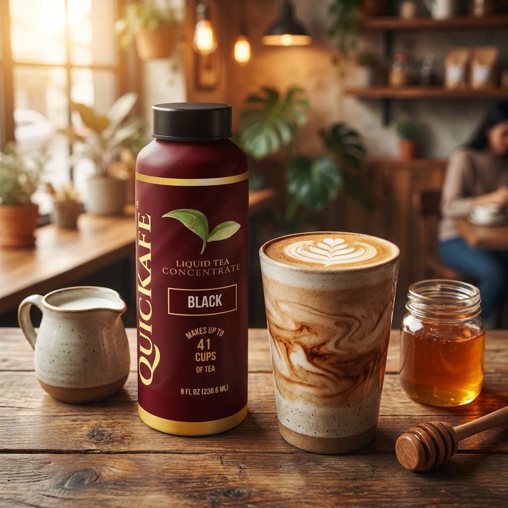 Black Tea — Creamy Latte