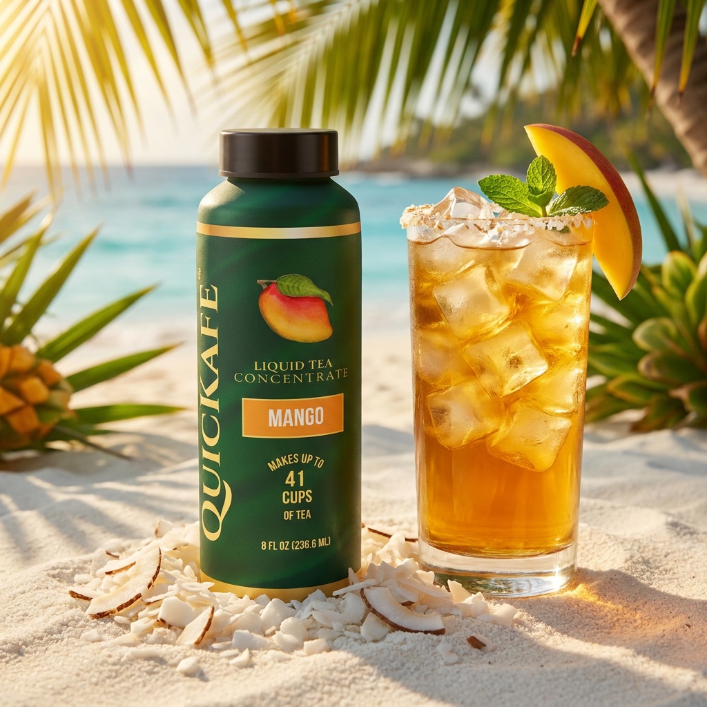 Green Tea Mango — Tropical Iced Tea