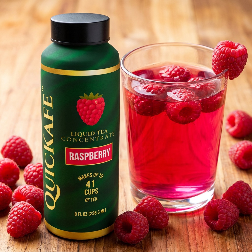 Green Tea Raspberry — Hot Infusion